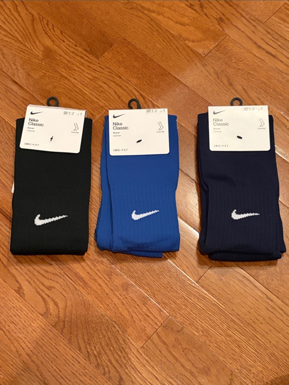 Nike SOCCER Socks - Black, Royal Blue, Navy unisex